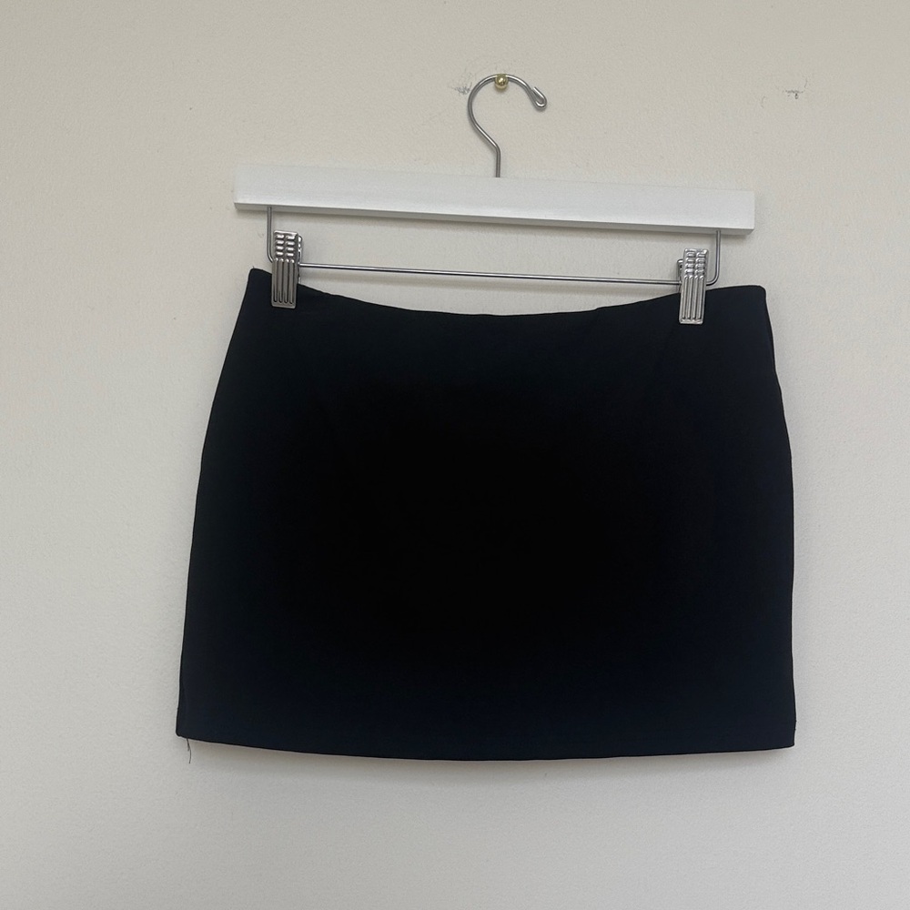 Classic Black Mini Skort
